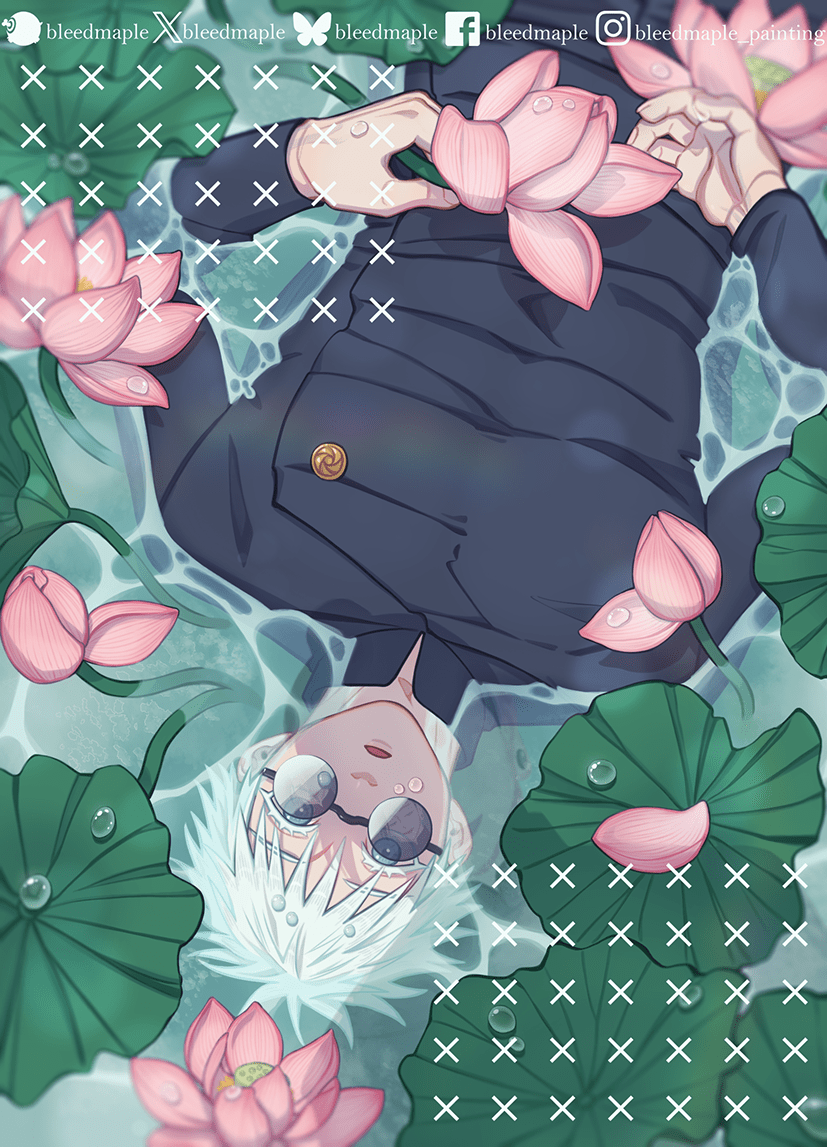 五夏明信片《蓮》