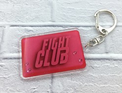 鬥陣俱樂部 Fight Club 粉紅肥皂 壓克力吊飾