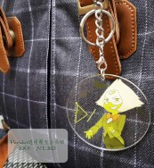 Peridot單面透明壓克力吊飾