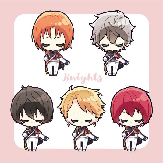 【合奏/偶像夢幻祭】小立牌-Knights 雷歐 朱櫻司 泉 凜月 嵐