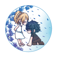 FFXV Luna &amp; Noctis 徽章