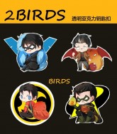 Robin Birds 亞克力鑰匙扣