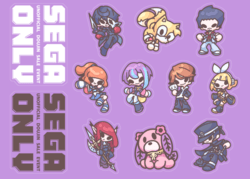 2025 SEGA GAME ONLY 現場集章獎品 貼紙