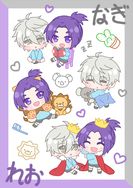 【Bluelock 藍色監獄】凪&amp;玲王幼稚園貼紙