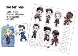 10~15代Doctor+Master 壓克力立牌組