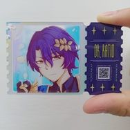 《星穹鐵道Honkai:Star Rail》真理醫生 Dr.Ratio 砂金 Aventurine 票根 雷射壓克力吊飾
