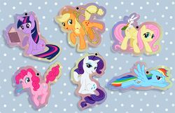 【MLP】彩虹小馬鐳射壓克力吊飾
