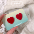 小鳥同款愛心耳環