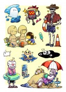 undertale summer 貼紙