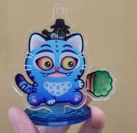 【KPop獵魔女團】Derpy扶不好的盆栽 彈彈壓克力 | 吊飾立牌兩用