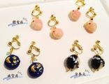 【我培育的S級們】角色印象衍生-和菓子系列黏土耳環