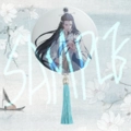魔道祖師 姑蘇藍氏 叔父 藍啟仁 5.8CM 流蘇徽章—晝日（共兩款）