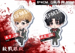 Killing stalking 殺戮跟蹤 壓克力 Q版鑰匙圈 吊飾