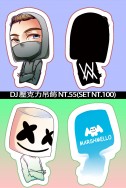 【DJ】Alan Walker Marshmallow 雙面壓克力