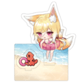 【原創】狐仙泳裝Q版立牌