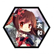 艦隊Collection 六角雙面鑰匙圈(全七種)