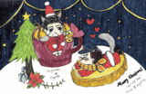 CWT68聖誕杉尾無料小卡