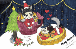 CWT68聖誕杉尾無料小卡