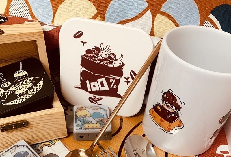 路人超能100 冬日限定組(馬克杯+杯墊)