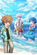 【KHR】大空組明信片