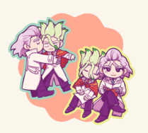 《復興後的師徒》ゼノ千全斷貼紙