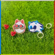 【音速小子】Sonic、惡魔蛋頭 小小貼紙