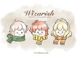 《Wizarish》九條天 七瀬陸 小鳥遊紡 明信片