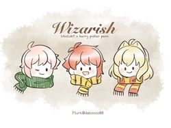 《Wizarish》九條天 七瀬陸 小鳥遊紡 明信片