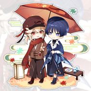 【原神】楓散10x10cm雙面立牌