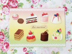 蛋糕系列明信片