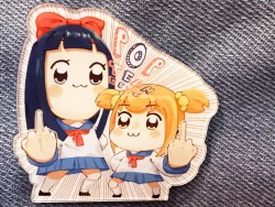 POP TEAM EPIC壓克力別針