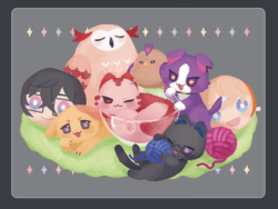 《彩虹社にじさんじ_VOLTACTION》A5塑膠收納盒