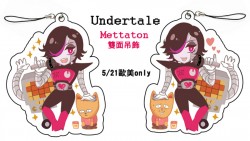 【Undertale】Mettaton雙面吊飾