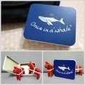 原創 鯨魚 Once in a "whale"  摺疊式小鐵盒