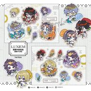 Luxiem一週年胸花◈半斷霧膜貼紙