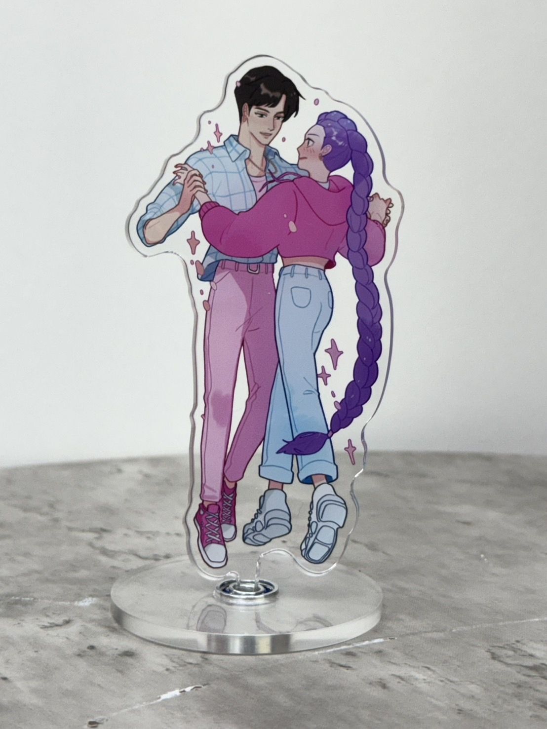 KPOP獵魔女團_振宇魯米旋轉壓克力