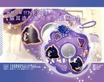 ◆あんスタ／合奏明星／偶像夢幻祭 - 朔間零&朔間凜月  - 貓耳甜甜圈造型吊飾