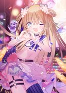 【Vtuber】茸茸鼠 もちこまめ 布質大掛軸