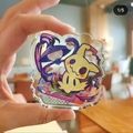 寶可夢周邊~謎擬Q飯友 (可站立閃粉壓克力)