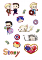 《Stony--A5白底貼紙》