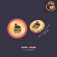 原創–原生奶油｜瓶蓋胸章
