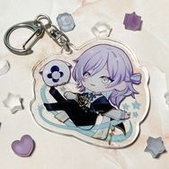 星導鑑定士服閃粉壓克力吊飾