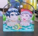 【寶可夢】青木卡蕪泡溫泉壓克力磚