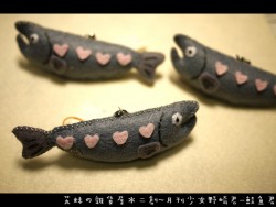 [月刊少女]角色吊飾：《恋しよっ♡》的吉祥物鮭魚君