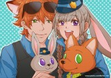 Zootopia 擬人復活節小卡