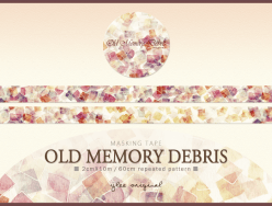 Old Memory Debris 水彩 紙膠帶