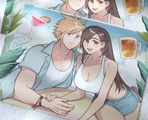 FF7 克勞德蒂法 香甜夏日明信片