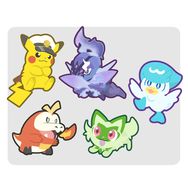 【PokemonHorizons】寶可夢地平線 防水貼紙包B (5款)