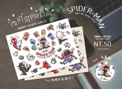 【蜘蛛人新宇宙】塗鴉風貼紙