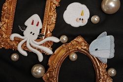 【ORV】化身動物刺繡別針組